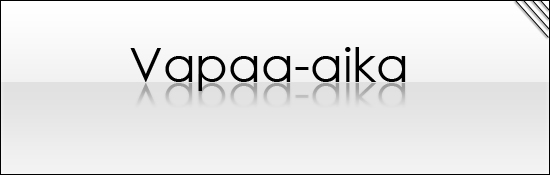 Vapaa-aika